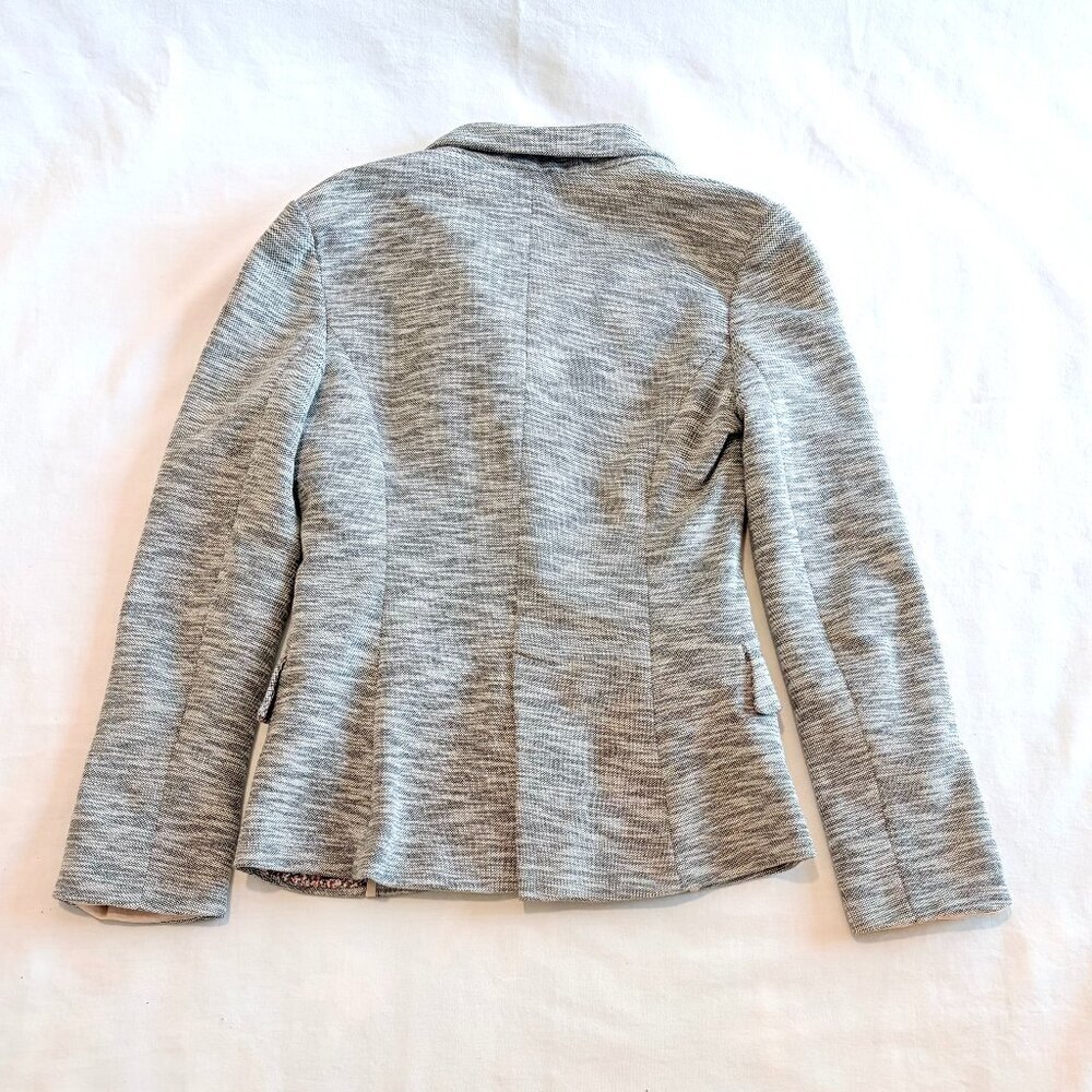 Anthropologie grey blazer Small polyester & cotton - Picture 8 of 10
